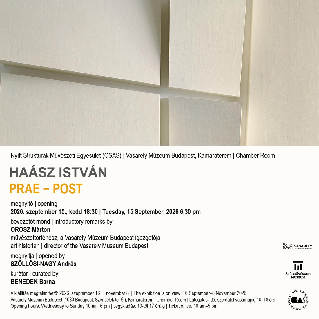 HAÁSZ István Prae-post